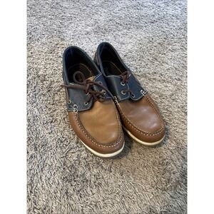 Duque De Alba Leather Handmade Oxford Boat Shoes Mens 27.5 10.5 US